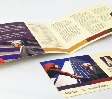 aggarwal & associates brochure design