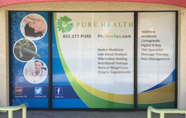 pure health window design